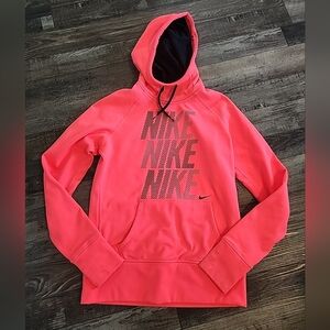 Nike Neon Pink/Orange Pullover Hoodie